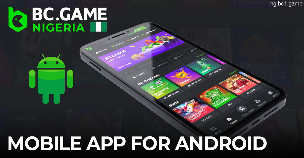 BC.game casino app for Android phones