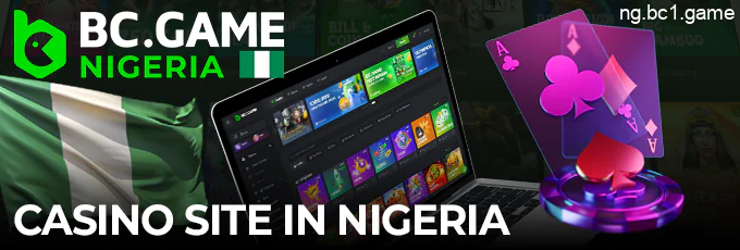 BC.Game is a casino site for players from Nigeria